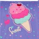 Рюкзак шкільний каркасний GoPack Education Summer Ice Cream 34x26x13 см 11 л Фіолетовий (GO25-5001S-2) - изображение 12