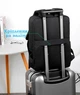 Рюкзак городской Oumantu 2106-1 с карманом для ноутбука 15,6" USB-порт Синий ( код: IBN045Z ) - изображение 6