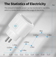 Смарт розетка Tuya Smart WiFi Head 20А з лічильником електроенергії 4400W Чорна - зображення 7