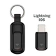 Интеллектуальный ИК-пульт дистанционного управления Мини-адаптер USB Lightning IOS для телефона для управления бытовыми приборами Универсальный Черный - изображение 1