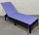 Матрас для шезлонга eGarden RIO 195x58x4 см сиреневый - изображение 2