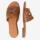 Женские шлепанцы кожаные Lasocki EST-AFIONA-06 5905588604082 35 22.6 см Коричневые (5905588604211) - изображение 5