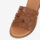 Женские шлепанцы кожаные Lasocki EST-AFIONA-06 5905588604082 35 22.6 см Коричневые (5905588604211) - изображение 6