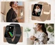 Елегантний смарт-годинник UWatch Sensation Super Gold в комплекті два ремінці - зображення 4