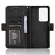 Чехол-книжка с кармашками Deexe Wallet Stand для Realme C75 - Black - изображение 5