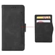 Чехол-книжка с кармашками Deexe Wallet Stand для Realme C75 - Black - изображение 6