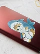 Чохол-книжка з малюнком для Apple iPhone XR Бордовий :: Кошеня (принт 120) - зображення 2
