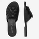 Женские шлепанцы кожаные Lasocki WI23-AGA-09 5905588572640 36 23.6 см Черные (5905588572695) - изображение 4