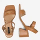 Женские босоножки Nine West 123AL0553 5905588563891 39 25.2 см Коричневые (5905588564010) - изображение 4