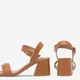 Женские босоножки Nine West 123AL0553 5905588563891 39 25.2 см Коричневые (5905588564010) - изображение 6