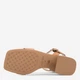 Женские босоножки Nine West 123AL0553 5905588563891 39 25.2 см Коричневые (5905588564010) - изображение 7
