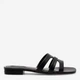 Жіночі шльопанці Nine West 123AL1207-1 5905588564386 36 23.3 см Чорні (5905588564607) - зображення 1