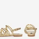 Женские босоножки Nine West 123AL1737 5905588555520 41 26 см Золотистые (5905588555698) - изображение 6
