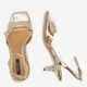 Женские босоножки Nine West BYCCC02 38 24.8 см Золотистые (5905588473985) - изображение 4