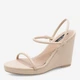 Женские босоножки Nine West WFA2624-1 5905588559894 38 24.6 см Бежевые (5905588560067) - изображение 2