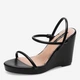 Женские босоножки Nine West WFA2624-1 5905588559870 41 26.6 см Черные (5905588559993) - изображение 2