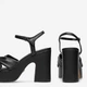 Женские босоножки Nine West WFA2634-1 5905588530473 39 25.1 см Черные (5905588530497) - изображение 6