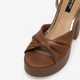 Женские босоножки Nine West WFA2634-2 5905588559542 38 25.4 см Коричневые (5905588559573) - изображение 5