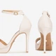 Женские босоножки Nine West WFA2733-2 5905588592136 39 24.3 см Белые (5905588592297) - изображение 6