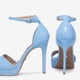 Женские босоножки Nine West WFA2733-2 5905588592143 37 23.2 см Голубые (5905588592501) - изображение 6