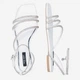 Женские босоножки Nine West WFA2766-1 39 25.6 см Белые (5905588595397) - изображение 4