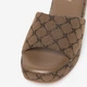 Женские шлепанцы Nine West WFA2789-1 5905588650898 41 26.2 см Темно-бежевые (5905588650973) - изображение 5