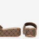 Женские шлепанцы Nine West WFA2789-1 5905588650898 41 26.2 см Темно-бежевые (5905588650973) - изображение 6