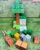 Дитячий магнітний конструктор Майнкрафт на 99 блоків Магнітні блоки Minecraft з фігурками 151 деталь - зображення 2