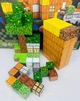 Дитячий магнітний конструктор Майнкрафт на 99 блоків Магнітні блоки Minecraft з фігурками 151 деталь - зображення 4