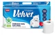 Туалетний папір Velvet Soft White 8 рулонів 3-ох шаровий без аромату - изображение 1