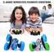 Радиоуправляемая машинка для детей RC Stunt Car 4WD 2.4 GHz Remote Control Синий - изображение 3