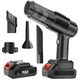 Портативный вакуумный пылесос Multifunction Vacuum Cleaner ST-6631 120W Wireless 18.5V Lithium-батарея Пылесборник 0.4L Black - изображение 7