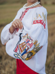 Вышиванка женская с узором Edelvika 143-24/00 S Белая (2100000670239) - изображение 5