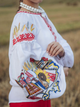 Вышиванка женская с узором Edelvika 143-24/00 XS Белая (2100000670222) - изображение 4
