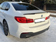 Спойлер лип M-Performance BMW 5 series G30 2017- ABS пластик, цвет черный глянец для BMW 5 series G30 2017-2023 (8851) - изображение 1