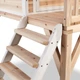 Детский уличный домик из дерева кипариса, EXIT Loft 300, натуральный - изображение 9