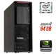Робоча станція Lenovo ThinkStation P520 Tower / Intel Xeon W-2123 (4 (8) ядра по 3.6 - 3.9 GHz) / 64 GB DDR4 / 500 GB SSD / nVidia Quadro P4000, 8 GB GDDR5, 256-bit / 690W / DisplayPort б/в - зображення 1