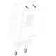 Сетевое зарядное устройство Proove Speed Surge Gan 35W 2 Type-C (WCSS30020002) White - изображение 1