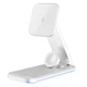 Бездротовий зарядний пристрій Proove Energy Fold 3 in 1 iPhone AirPods Apple Watch Wireless Magnetic Charging Bracket 15W (WSEF15010002) White - зображення 1
