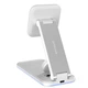 Бездротовий зарядний пристрій Proove Energy Fold 3 in 1 iPhone AirPods Apple Watch Wireless Magnetic Charging Bracket 15W (WSEF15010002) White - зображення 5