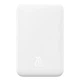 Павербанк с беспроводной зарядкой Qi 15W Baseus Magnetic Mini 5000 mAh 20W 2в1 QC3.0+PD3.0 (P10022107223-00) White - изображение 4