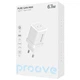 Сетевое зарядное устройство Proove Pure GaN Max 67W 2Type-C (WCPU67022202) White - изображение 2