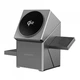 Бездротовий зарядний пристрій Proove Iron Hide 3 in 1 Qi2 iPhone AirPods Apple Watch Wireless Magnetic Charging Bracket 15W (WSIH15000003) Grey - изображение 1