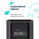 Батарея універсальна Canyon 10000mAh OnPower 130 TFT PD/30W Dark Grey (CNS-CPB130DG) - зображення 2