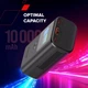 Батарея універсальна Canyon 10000mAh OnPower 130 TFT PD/30W Dark Grey (CNS-CPB130DG) - зображення 3