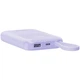 Батарея универсальная Canyon 10000mAh OnPower 101 PD/22.5W built-in cable Purple (CNS-CPB101PU) - изображение 5