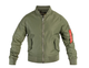 Тактическая куртка Mil-Tec бомбер MA1 Summer Olive 10401501 М - изображение 1