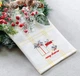 Полотенце вафельное Home Line. Желтая полоска, с вышивкой подарки-45х70 - изображение 1