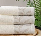 Полотенце махровое Home Line. Флора кремового цвета-70х130 - изображение 3