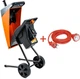 Измельчитель садовый GTM DS2500/40 KIT 220 В 2500 Вт ветки до 40 мм + удлинитель 3x1.5 мм² 10 м (DS2500/40_KIT+ext.cord) - изображение 4